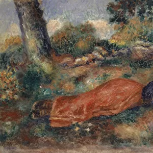Young Woman Lying in the Grass (Jeune fille couchee sur l herbe), ca 1890-1895