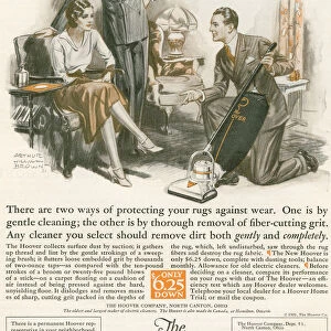 A 1930s Advertisement For The Hoover. From The Literary Digest Published 1931