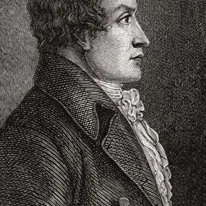 Antoine Christophe Merlin De Thionville, 1762 - 1833. Lawyer And French Revolutionist. From Histoire De La Revolution Francaise By Louis Blanc