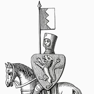 Simon De Montfort, 6Th Earl Of Leicester, 1208 To 1265. French-English Nobleman. From The Book Short History Of The English People By J. R. Green, Published London 1893