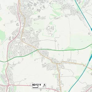 Bradford BD12 9 Map