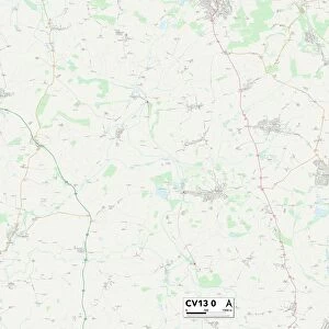 Hinckley and Bosworth CV13 0 Map