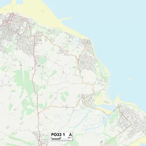 Isle of Wight PO33 1 Map