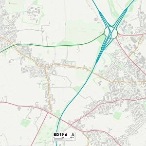 Kirklees BD19 6 Map