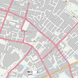 Manchester M2 3 Map