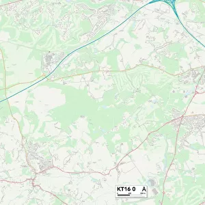 Runnymede KT16 0 Map