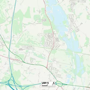 South Buckinghamshire UB9 5 Map