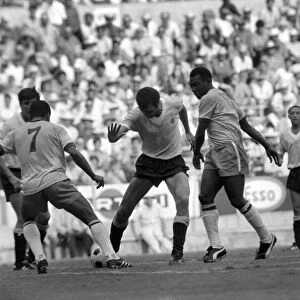 Brazil v. Uruguay: World Cup Semi-Final. July 1970 70-5871-014