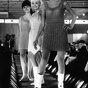 Mini Skirt fashion show in Dusseldorf Germany, March 1967
