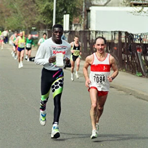 Reading half marathon. 6th April 1991