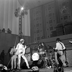 Rolling Stones: During their concert at The Free Trade Hall in Manchester 5 March1971