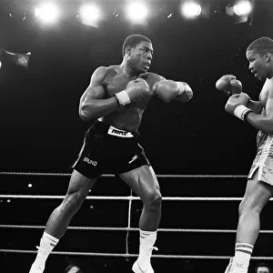Tim Witherspoon vs. Frank Bruno at Wembley Stadium. This was Witherspoon