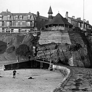 Tynemouth Town Hall Improvement Committee are concerned about the sea erosion at