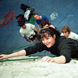 Women from Hartlepool took part in an introductory climbing session at Billingham Forum