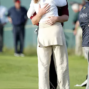Ernie Els With Wife