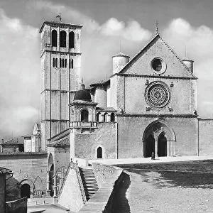 The Basilica of San Francesco in Assisi