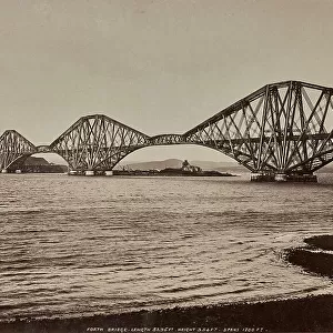The iron bridge over the Firth of Forth near Stirling, in Scotland