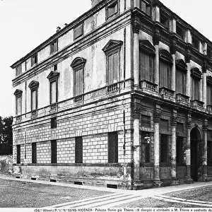 Palazzo Bonin Longare, formerly Thiene, built by Vincenzo Scamozzi from a plan by Marco Thiene, Vicenza