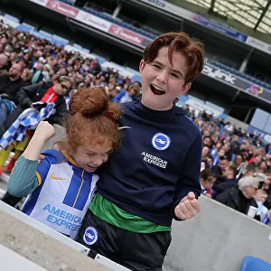 Brighton & Hove Albion FC in Action: Open Training Session at American Express Community Stadium (11APR23)