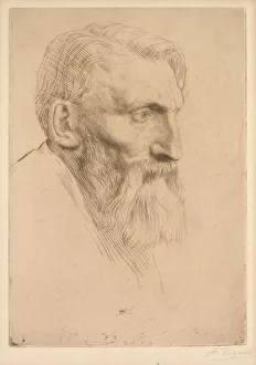 Auguste Rodin 1881 Alphonse Legros French 1837-1911 Auguste Rodin 1881 Alphonse Legros French 1837-1911