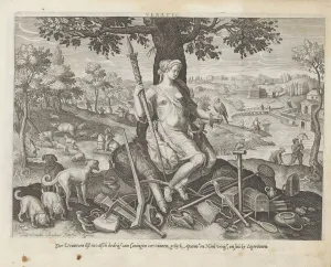 Diana patroness hunting Venatio title object Diana patroness hunting Venatio title object