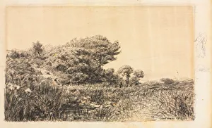 Edge Marsh Couronne 1863 Felix Ziem French Edge Marsh Couronne 1863 Felix Ziem French