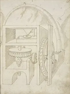 Mill Prints: Folio 15 mill Edificij et machine MS Martini