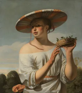 Girl Large Hat Girl Large Hat Young woman wide hat Girl Large Hat Girl Large Hat Young woman wide hat