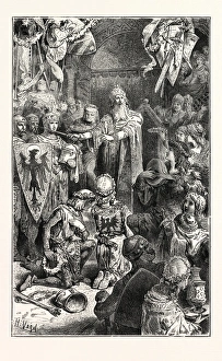 The Great Emperor Frederick Barbarossa Holds his Court at Mayence The Great Emperor Frederick Barbarossa Holds his Court at Mayence
