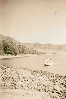 Gulf Akaba Head mountains Hejaz side 1934 Aqaba Gulf Akaba Head mountains Hejaz side 1934 Aqaba