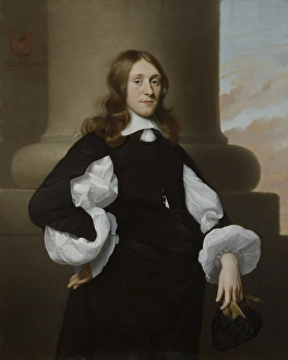 Isaack Luttichuys Portrait Pieter de Lange portrait painting Isaack Luttichuys Portrait Pieter de Lange portrait painting