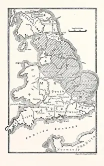 map england showing anglo saxon kingdoms danish districts Trending Item 6