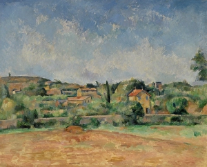Paul CA zanne Bellevue Plain Red Earth La Plaine de Bellevue Paul CA zanne Bellevue Plain Red Earth La Plaine de Bellevue