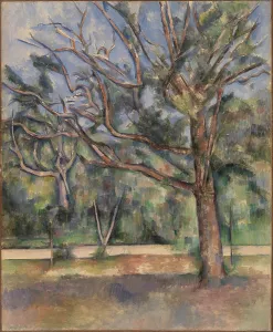 Paul CA zanne Trees Road Arbres et route c. 1890 Paul CA zanne Trees Road Arbres et route c. 1890