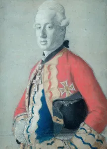 Portrait Archduke Maximilian Franz Austria 1756-1801 Portrait Archduke Maximilian Franz Austria 1756-1801