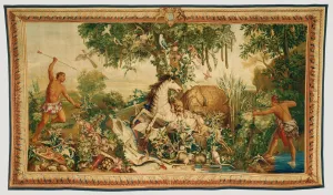 Tapestry: Le Cheval raye from Les Anciennes Indes Series Tapestry: Le Cheval raye from Les Anciennes Indes Series