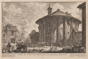 Views Rome Temple Portunus 1758 Giovanni Battista Piranesi Views Rome Temple Portunus 1758 Giovanni Battista Piranesi